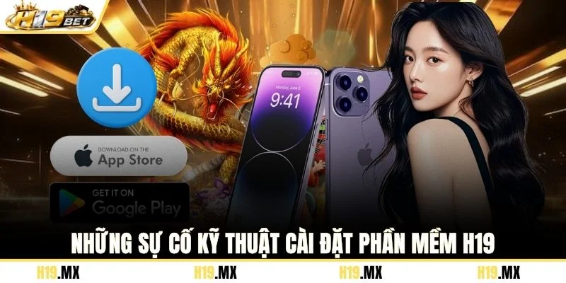 Những sự cố kỹ thuật cài đặt phần mềm H19