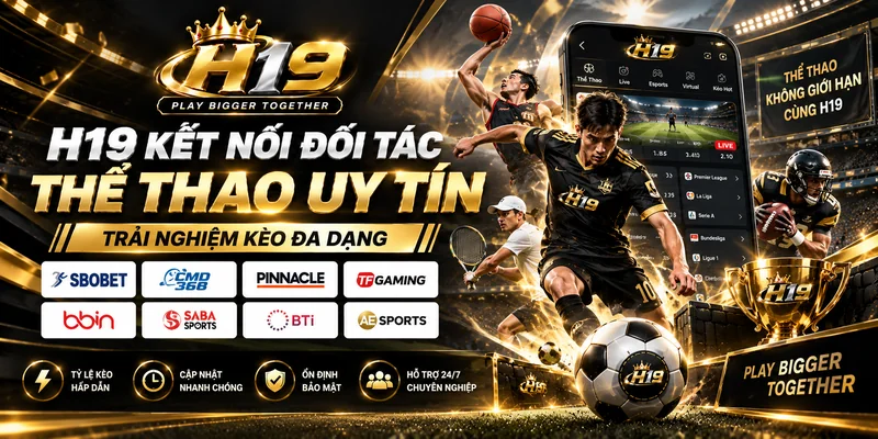 H19 Kết Nối Đối Tác Thể Thao Uy Tín – Trải Nghiệm Kèo Đa Dạng