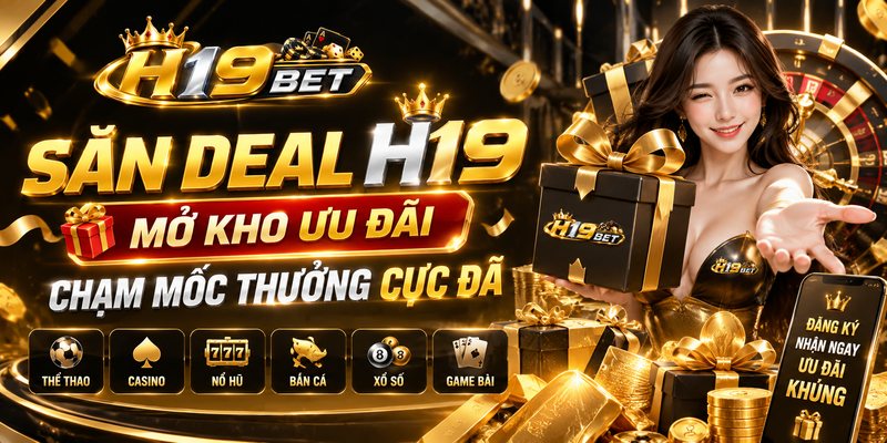 Săn Deal H19 – Mở Kho Ưu Đãi, Chạm Mốc Thưởng Cực Đã